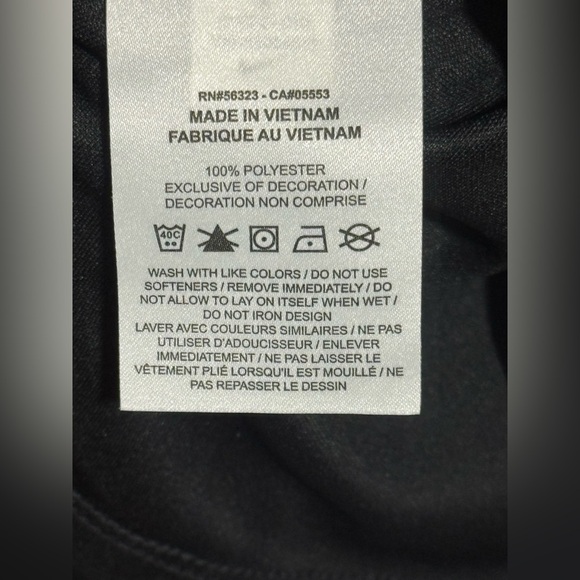 NWT Nike Women’s Dri-FIT Soccer Training Shirt Navy White Athletic Top - Picture 6 of 6